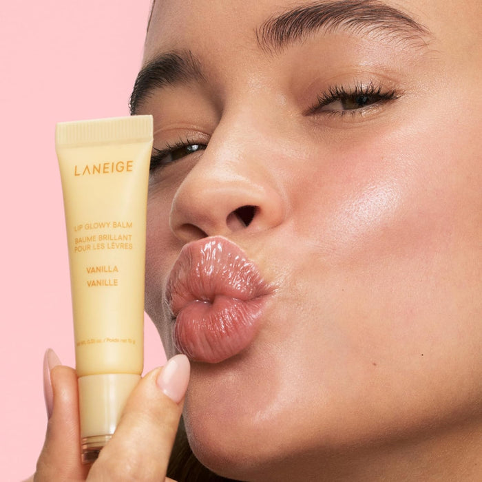 Lip Glowy Balm: Sheer Tinted Lip Moisturizer with Shea Butter, for Hydrating Shine & Soft Lips