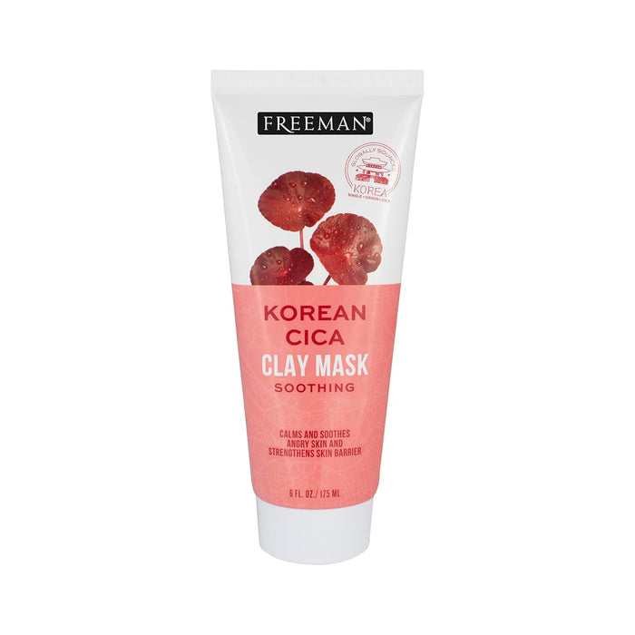Exotic Blends Soothing Korean Cica Clay Facial Mask, 6 Fl.Oz./ 175 Ml Tube