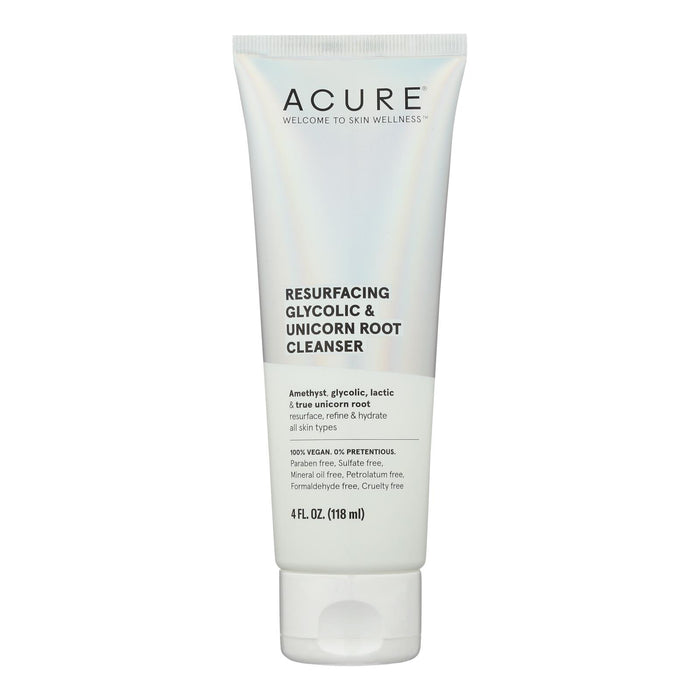 Acure - Cleanser Resfcng Gylc Unicrn - 1 Each-4 Fz