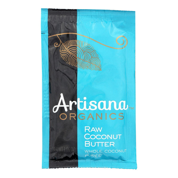 Artisana Organic Raw Coconut Butter - Squeeze Packs - 1.06 Oz - Case Of 10
