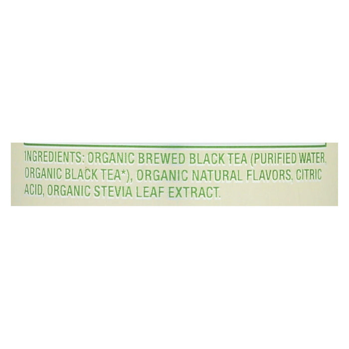 Zevia Organic Sweetened Black Tea - Case Of 12 - 12 Fz