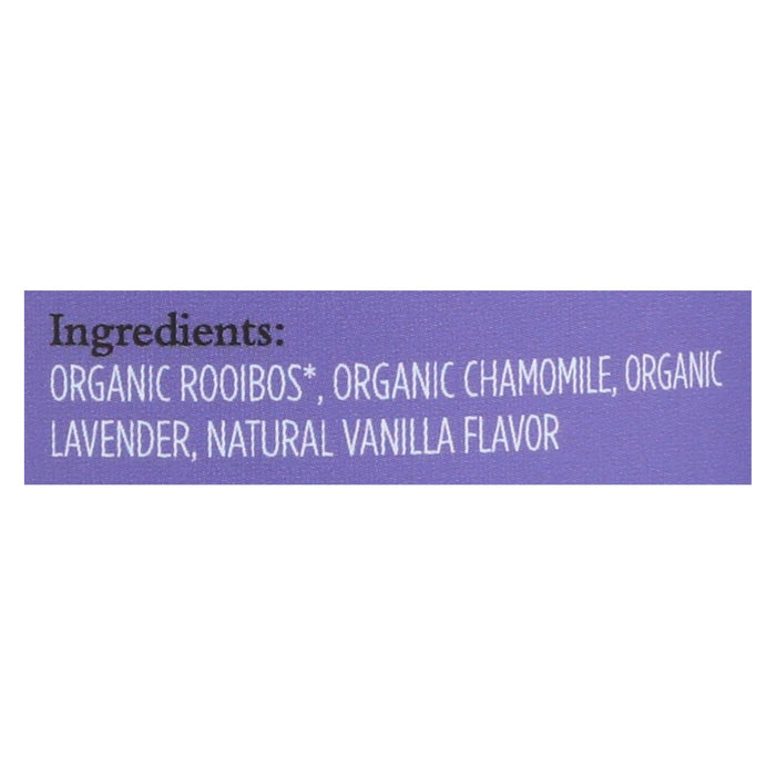 Paromi Tea - Organic - Roobios - Chamomile Lavender - Case Of 6 - 15 Bag