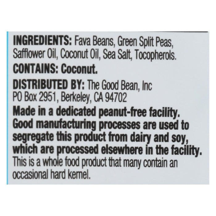 The Good Bean Fava/peas - Sea Salt - Case Of 6 - 6 Oz