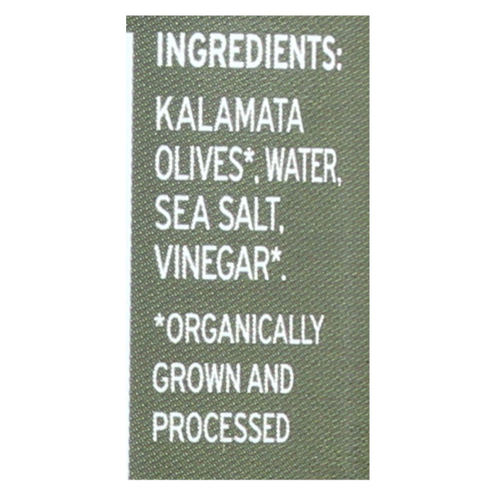 Gaea Olives - Organic - Kalamata - Pitted - Original - 5.6 Oz - Case Of 8