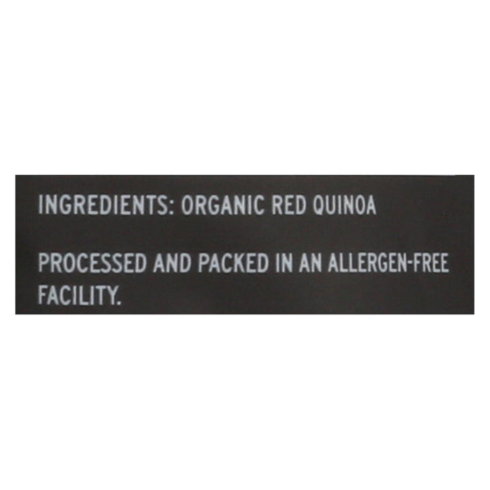 Truroots Organic Red Quinoa - Case Of 6 - 12 Oz.