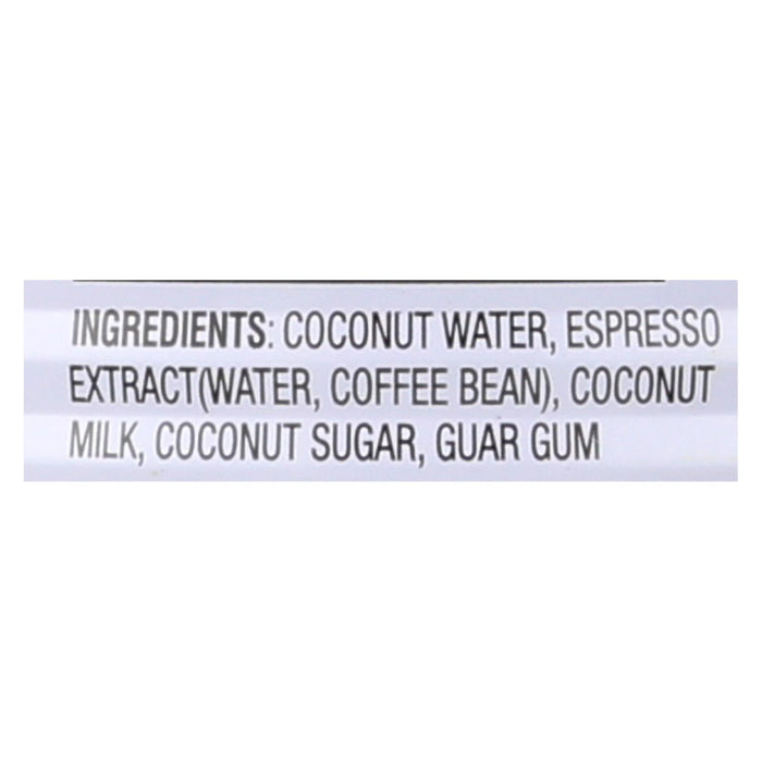 C2o - Pure Coconut Water - Espresso - Case Of 12 - 17.5 Fl Oz.