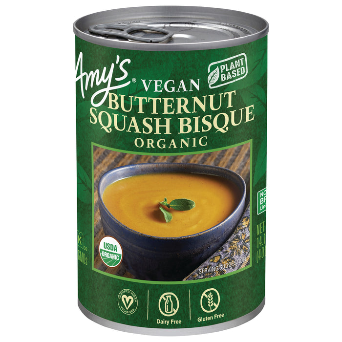 Amy's - Bisque Btrnut Squash - Case Of 12-14.1 Oz