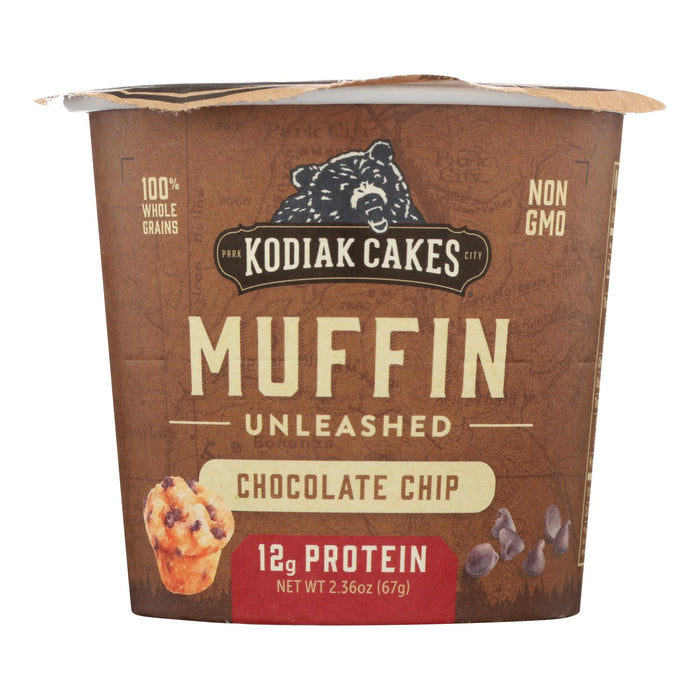 Kodiak Cakes - Muffin Powercup Chocolate Chip - Case Of 12-2.36 Oz