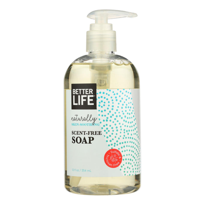 Better Life Hand And Body Soap - Unscented - 12 Fl Oz.