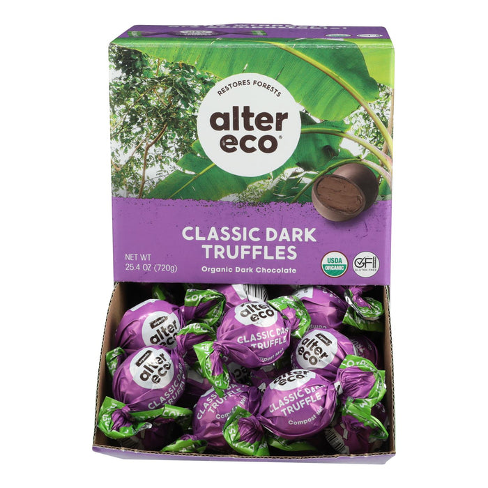 Alter Eco - Truffle Spr Dark Chocolate - Case Of 60 - 0.42 Oz