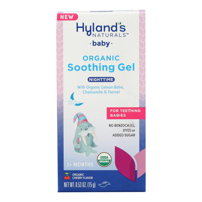 Hyland's Soothing Gel Organic Baby Night - 1 Each - 0.53 Ounces