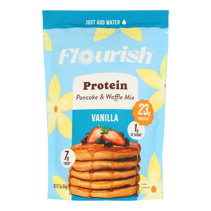 Flourish - Pcake Mx Protein Vanilla - Case Of 8-16 Oz