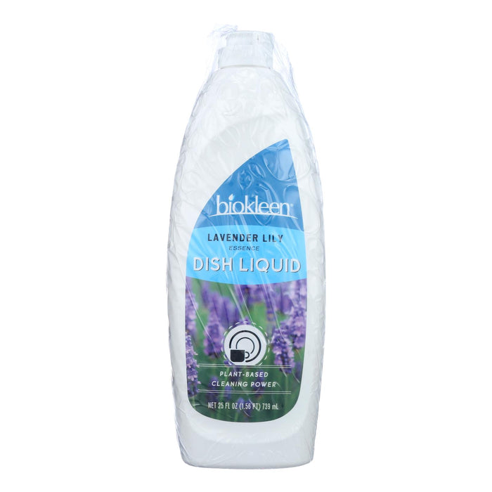 Biokleen - Dish Liquid Lavender Lily - Case Of 6 - 25 Fz