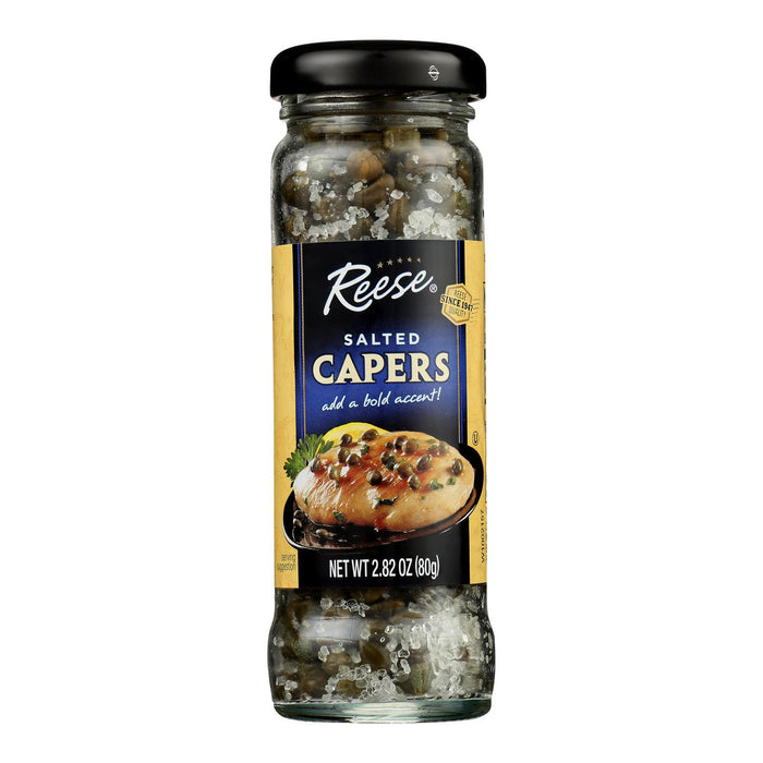 Reese Salted Capers  - Case Of 12 - 2.82 Oz