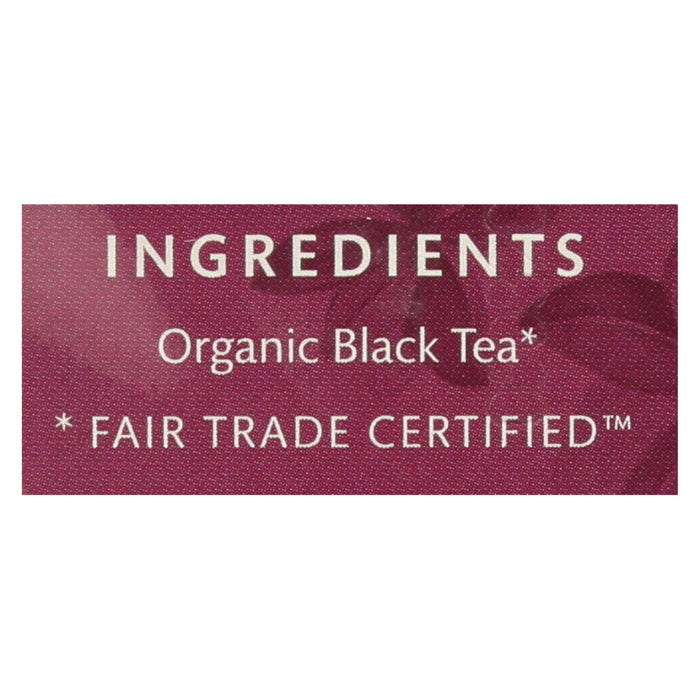 Choice Organic Teas English Breakfast Tea - 16 Tea Bags - Case Of 6