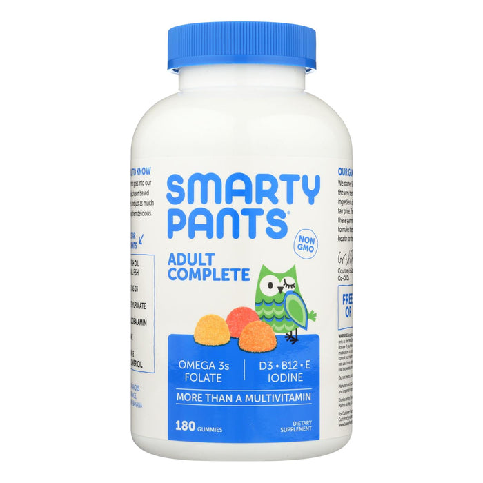 Smartypants All-in-one Multivitamin Plus Omega 3 Plus Vitamin D Gummies - 180 Pack