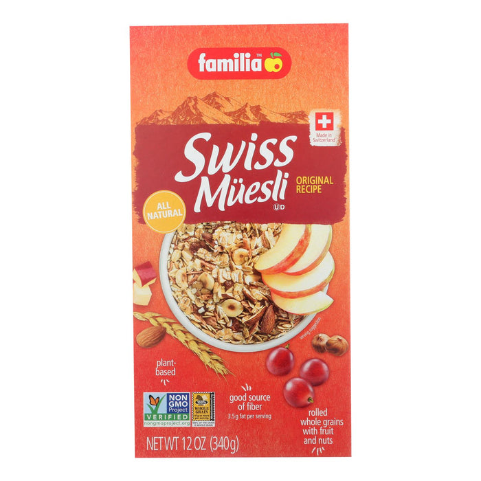 Familia Swiss Muesli - Original - Case Of 6 - 12 Oz