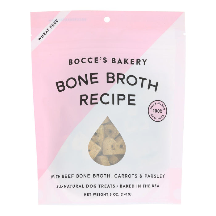 Bocce's Bakery - Dog Biscuit Bone Broth - Case Of 12-5 Oz