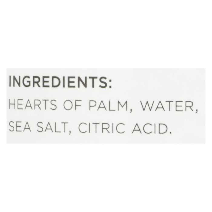Delallo Sliced Hearts Of Palm Salad Cut - Case Of 12 - 14.1 Oz