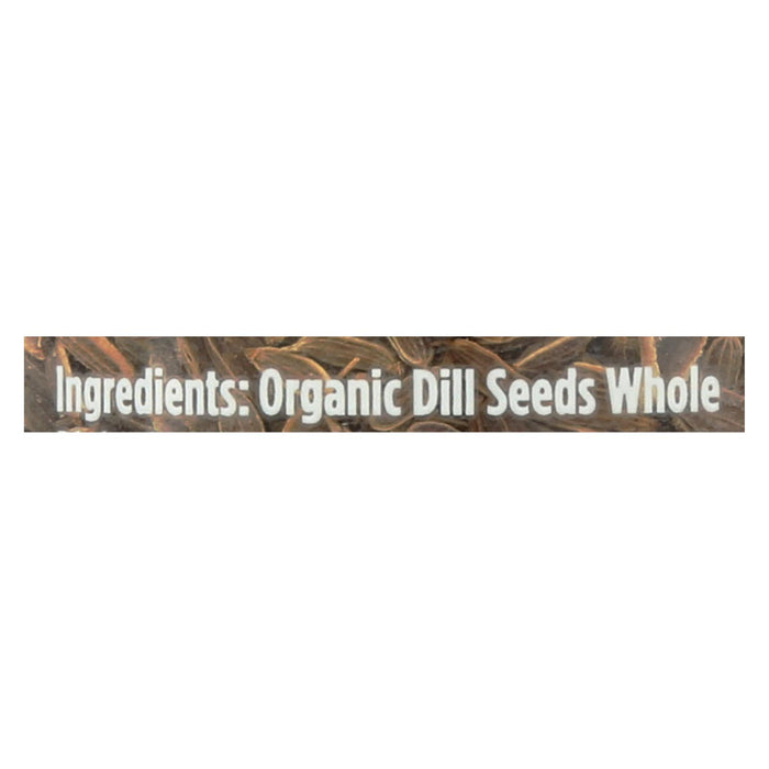 Spicely Organics - Organic Dill Seed - Case Of 3 - 1.1 Oz.