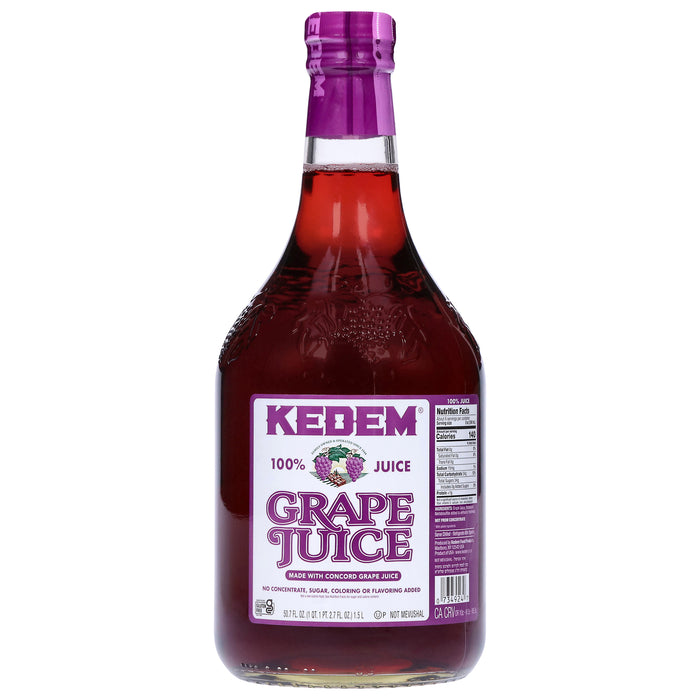 Kedem - Juice Grape Concord - Case Of 8 - 50.7 Fz