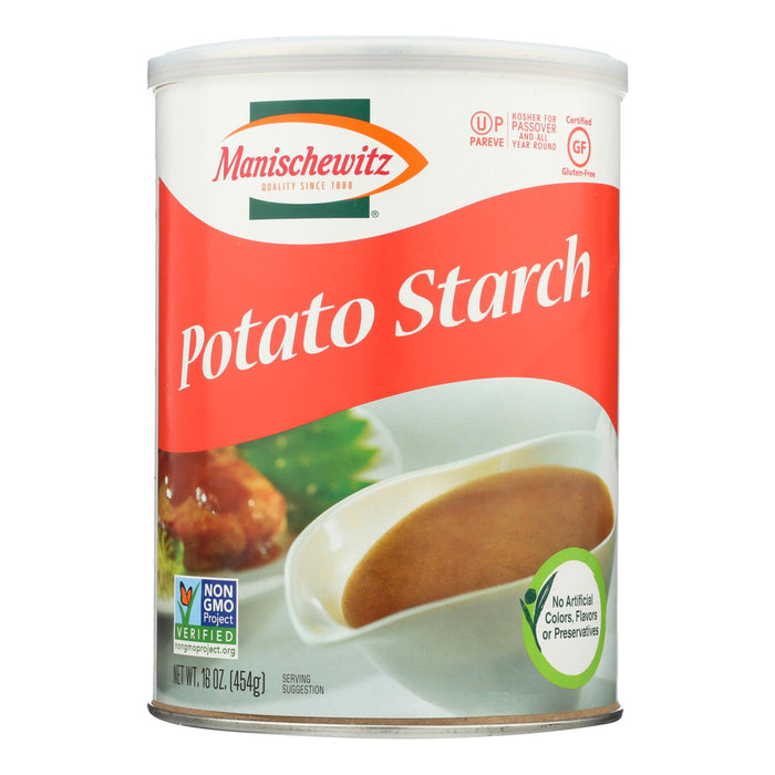 Manischewitz - Potato Starch Canister - Case Of 12 - 16 Oz.