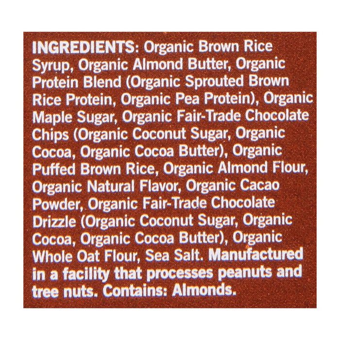 Gomacro - Kids Macrobar Double Chocolate Brownie - Case Of 7 - 6.3 Oz