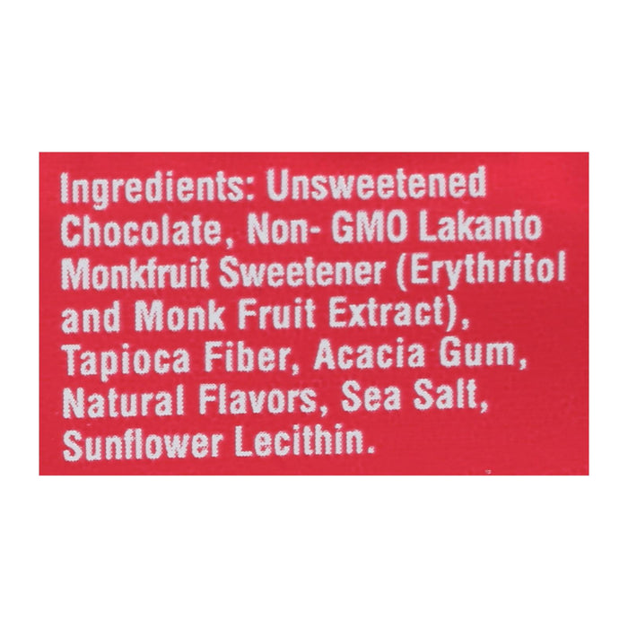 Lakanto - Monkfruit Sweetened Chocolate Bar - 55% Cocoa - Case Of 8 - 3 Oz.