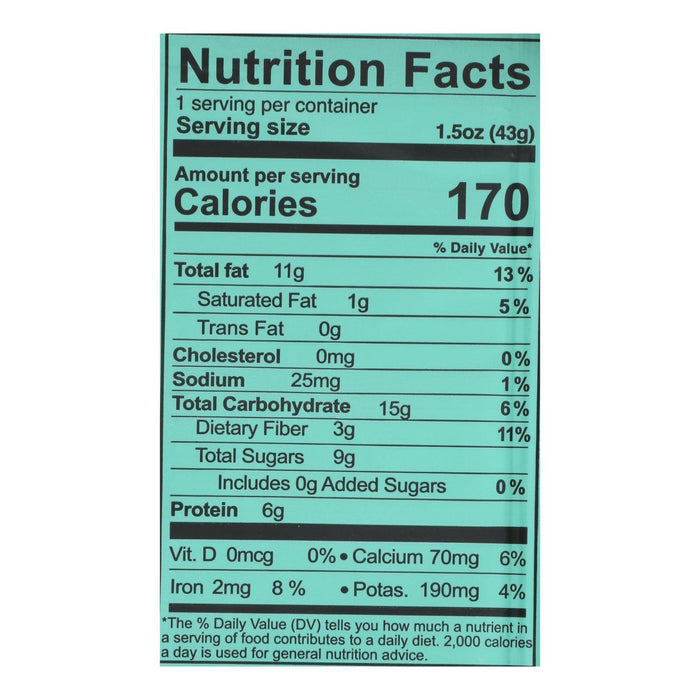 Kize Concepts - Energy Bar Almond Chocolate Sea Salt - Case Of 10-1.5 Oz