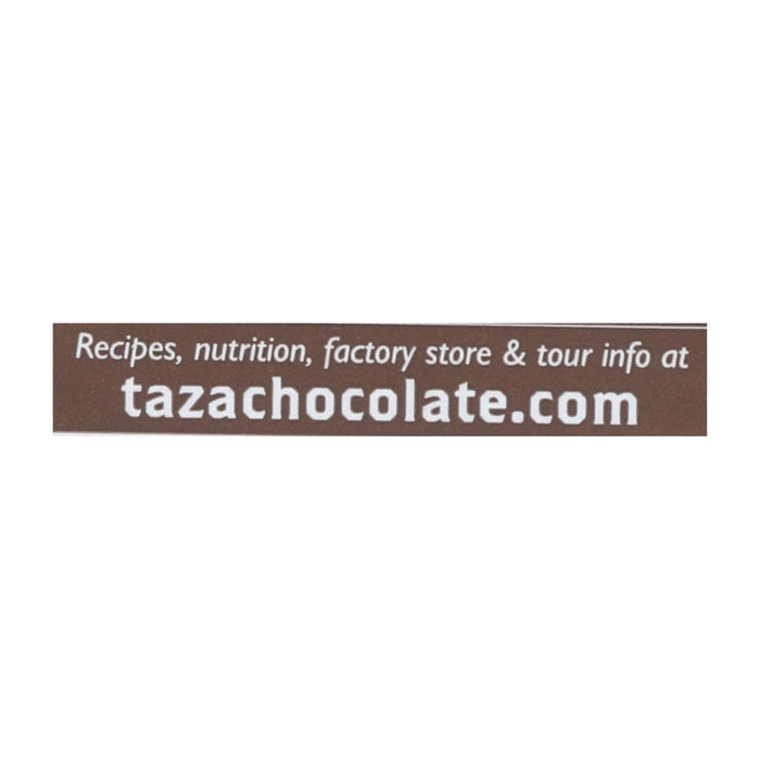 Taza Chocolate Organic Chocolate Mexicano Discs - Super Dark - Case Of 12 - 2.7 Oz.