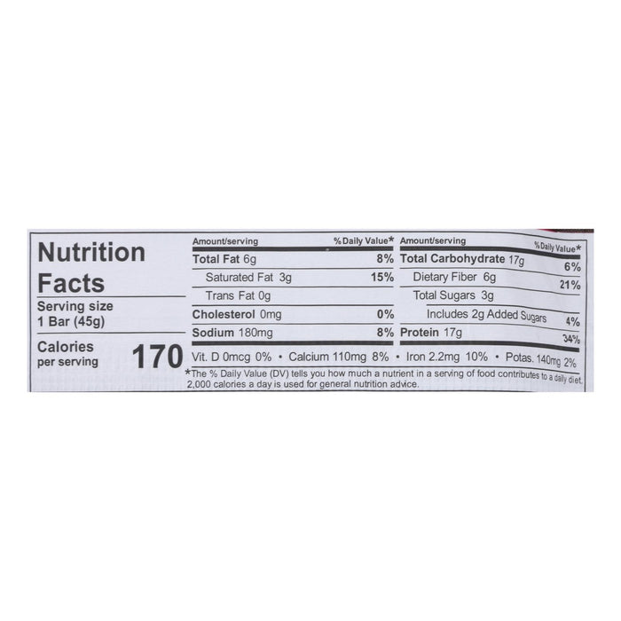 Nugo Nutrition Bar - Slim Raspberry Truffle - 1.59 Oz - Case Of 12