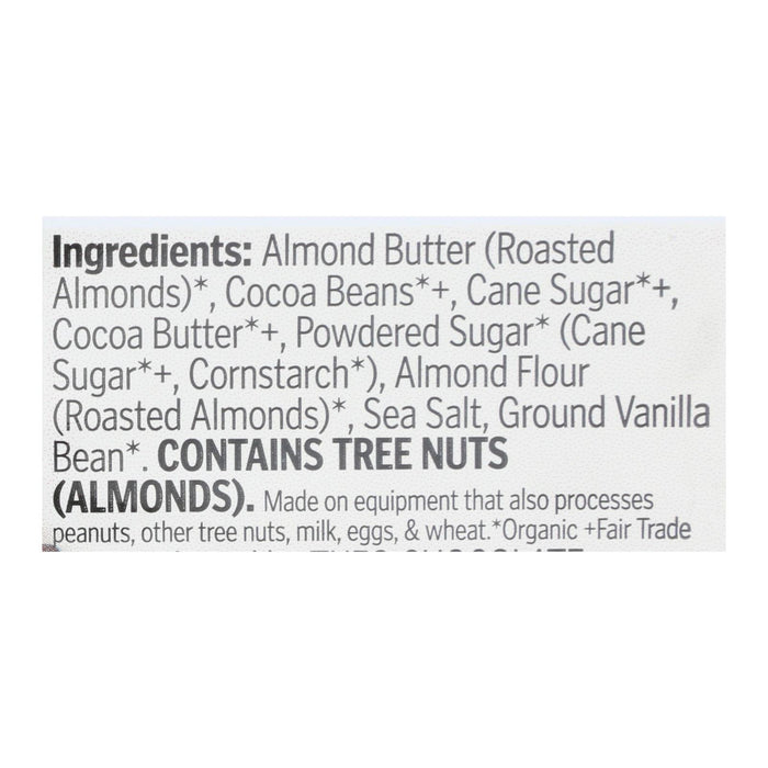 Theo Chocolate Salted Almond Butter Cups - Dark Chocolate - Case Of 12 - 1.3 Oz.