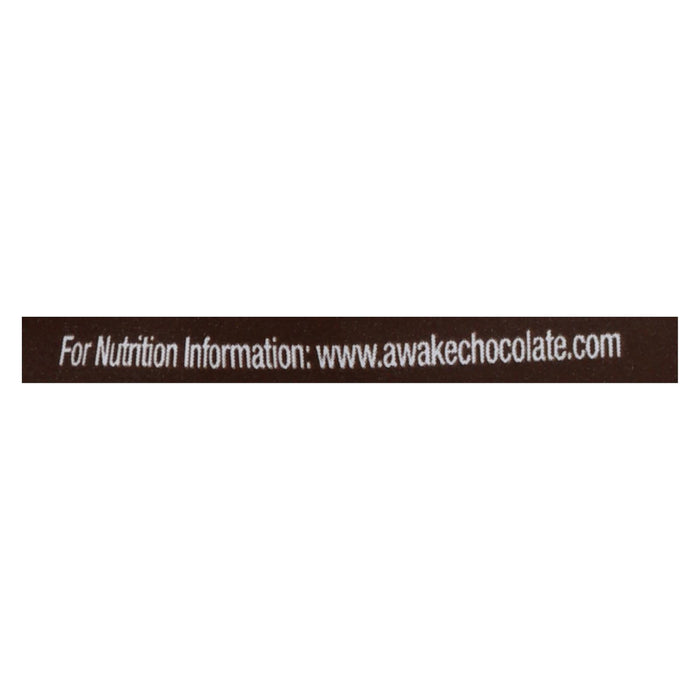 Awake Chocolate - Bites Milk Chocolate - Case Of 50-.53 Oz