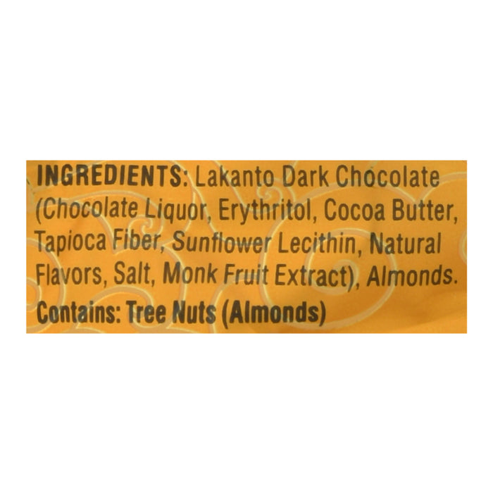Lakanto - Almonds Chocolate Covered - Case Of 8-4 Oz