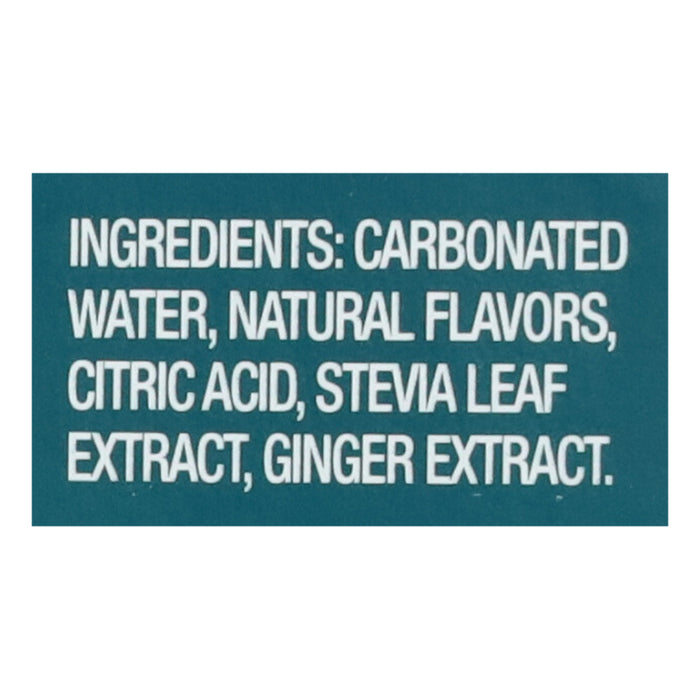 Zevia - Soda Ginger Ale Zero Calorie Can - Case Of 4-6/12 Fluid Ounces