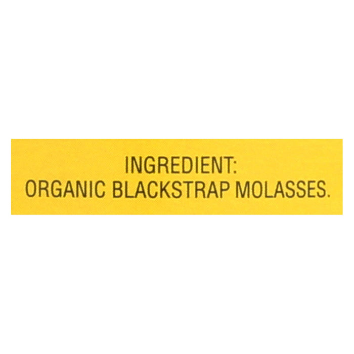 Plantation Organic Blackstrap Molasses Syrup - Case Of 12 - 15 Oz.