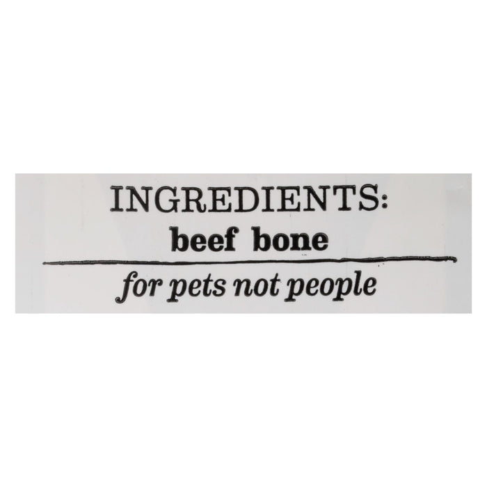 Happy N Healthy Pet - Dog Bone Beef Medium - Case Of 6 - 1 Ct