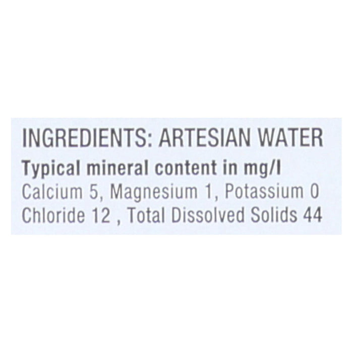 Voss Water Artesian Water - Still - Case Of 12 - 28.74 Oz.