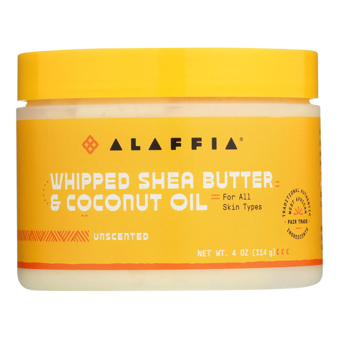 Alaffia - Whip Shea Btr/cnut Unscnt - Ea Of 1-4 Oz