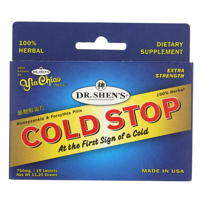 Dr. Shen's Coldstop Tablets  - 1 Each - 15 Tab