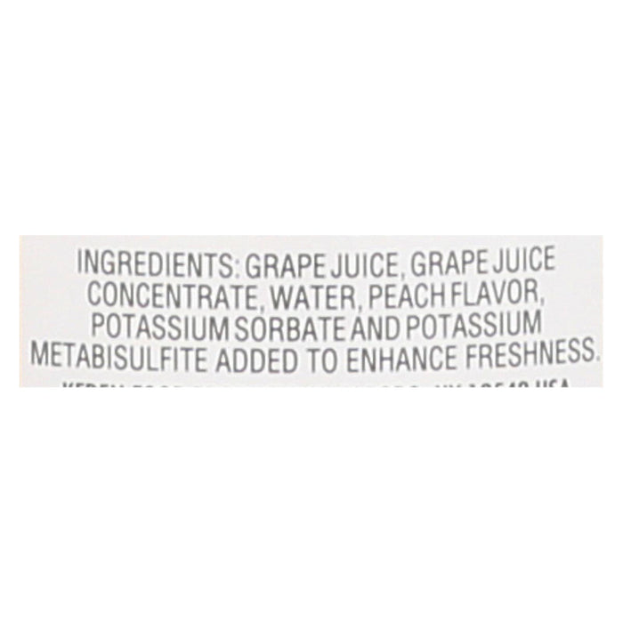 Kedem Peach Juice - Case Of 12 - 25.4 Fl Oz.