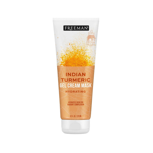 Exotic Blends Hydrating Indian Turmeric Gel Cream Facial Mask, 6 Fl.Oz./175 Ml Tube