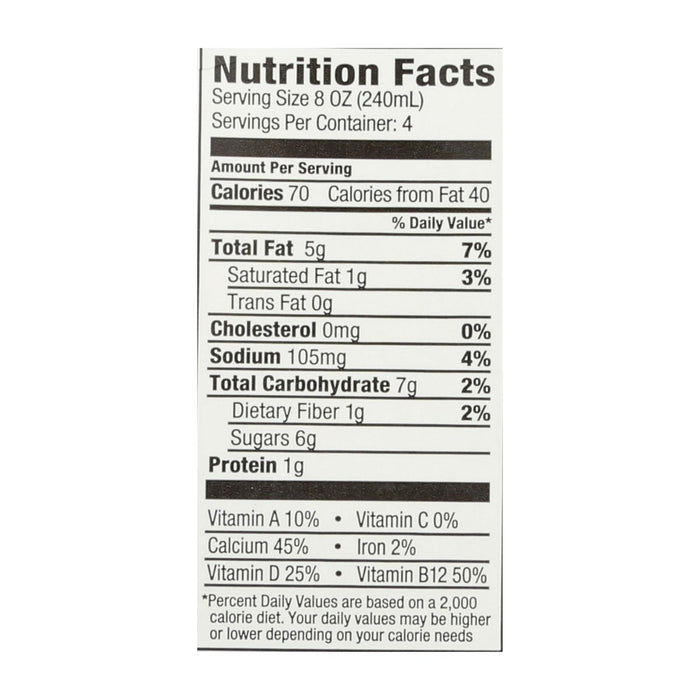 Milkadamia Milk - Original - Case Of 6 - 32 Fl Oz.