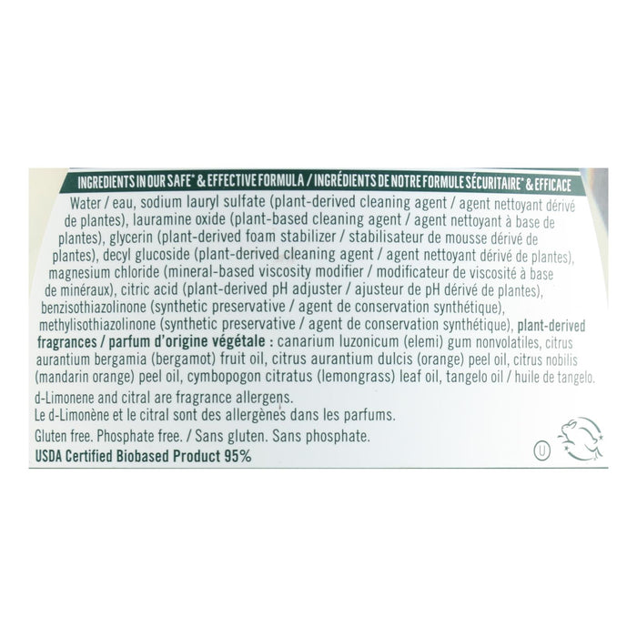 Seventh Generation - Dish Liquid Lemongrass Clementine - Case Of 6-19 Fz