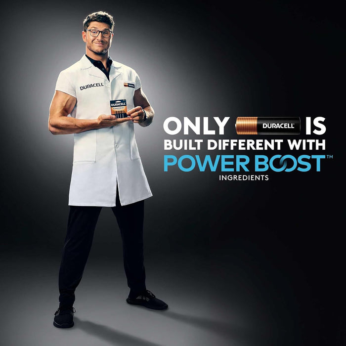 Coppertop AA Batteries with Power Boost Ingredients, 24 Count Pack Double a Battery with Long-Lasting Power, Alkaline AA Battery for Household and Office Devices