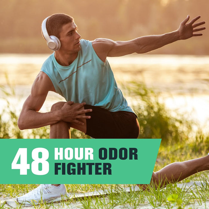 Men'S Pro Deodorant - 48-Hour Odor Defense Blend - Aluminum Free - Contains Postbiotics, Tapioca Stach & Oat Powder - Coastal Surf Scent - 2.6 Oz - 1 Pack