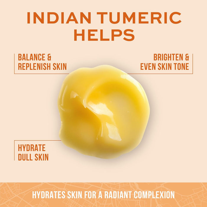 Exotic Blends Hydrating Indian Turmeric Gel Cream Facial Mask, 6 Fl.Oz./175 Ml Tube