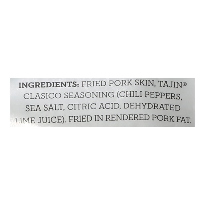 4505 - Pork Rinds Tajin - Case Of 12-2.25 Oz Biskets Pantry 