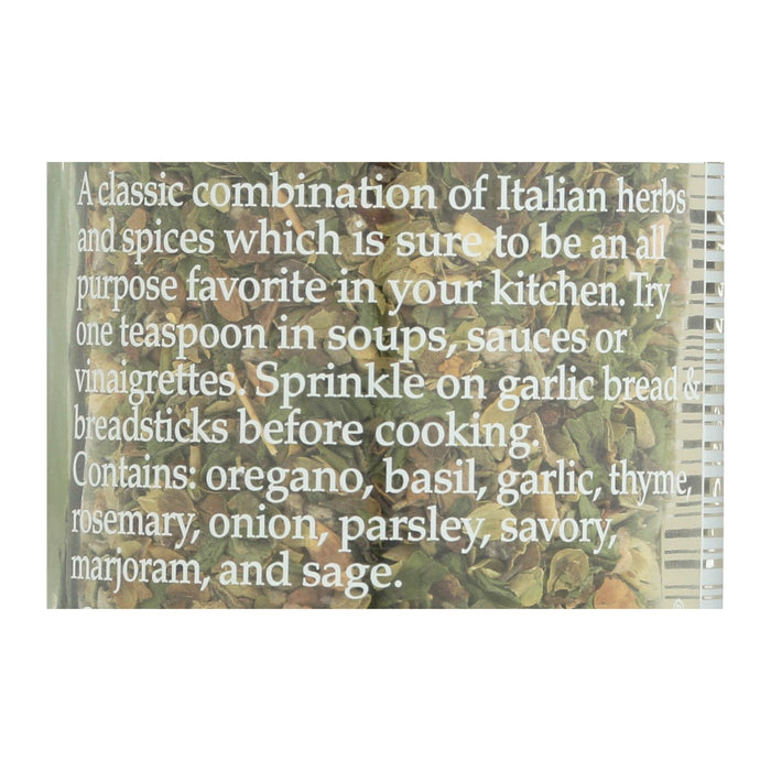 Morton And Bassett Italian Herb Blend - Case Of 3 - .8 Oz