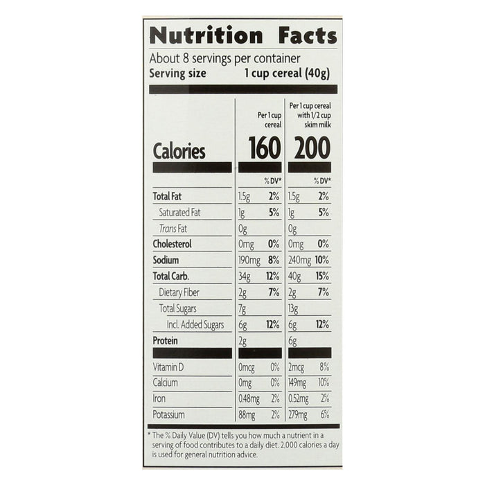 Nature's Path Cereal - Case Of 6 - 10.6 Oz